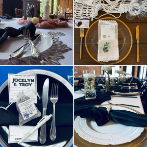 Table setting examples